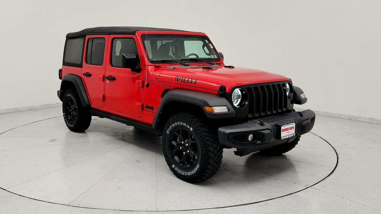 Used 2023 Red Jeep Sport image 1