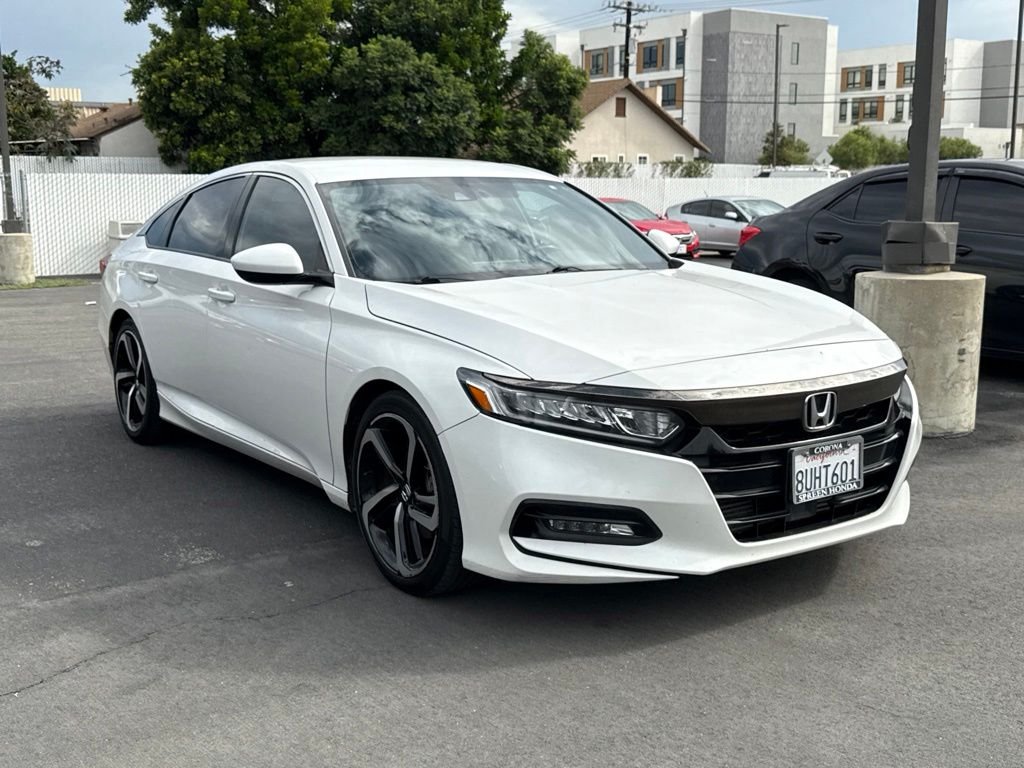 Used 2020 White Honda Sport image 1