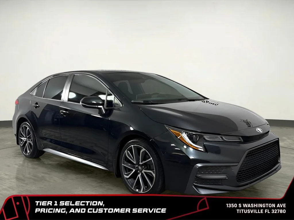 Used 2020 Black Toyota SE image 13