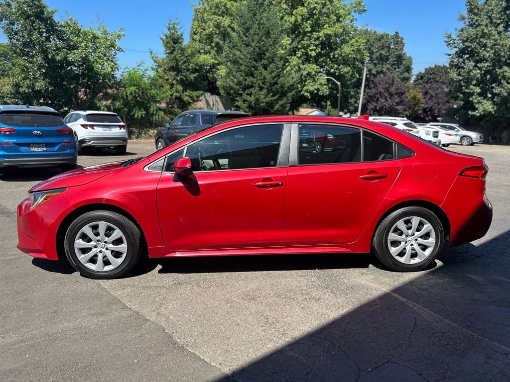 Used 2021 Red Toyota LE image 11
