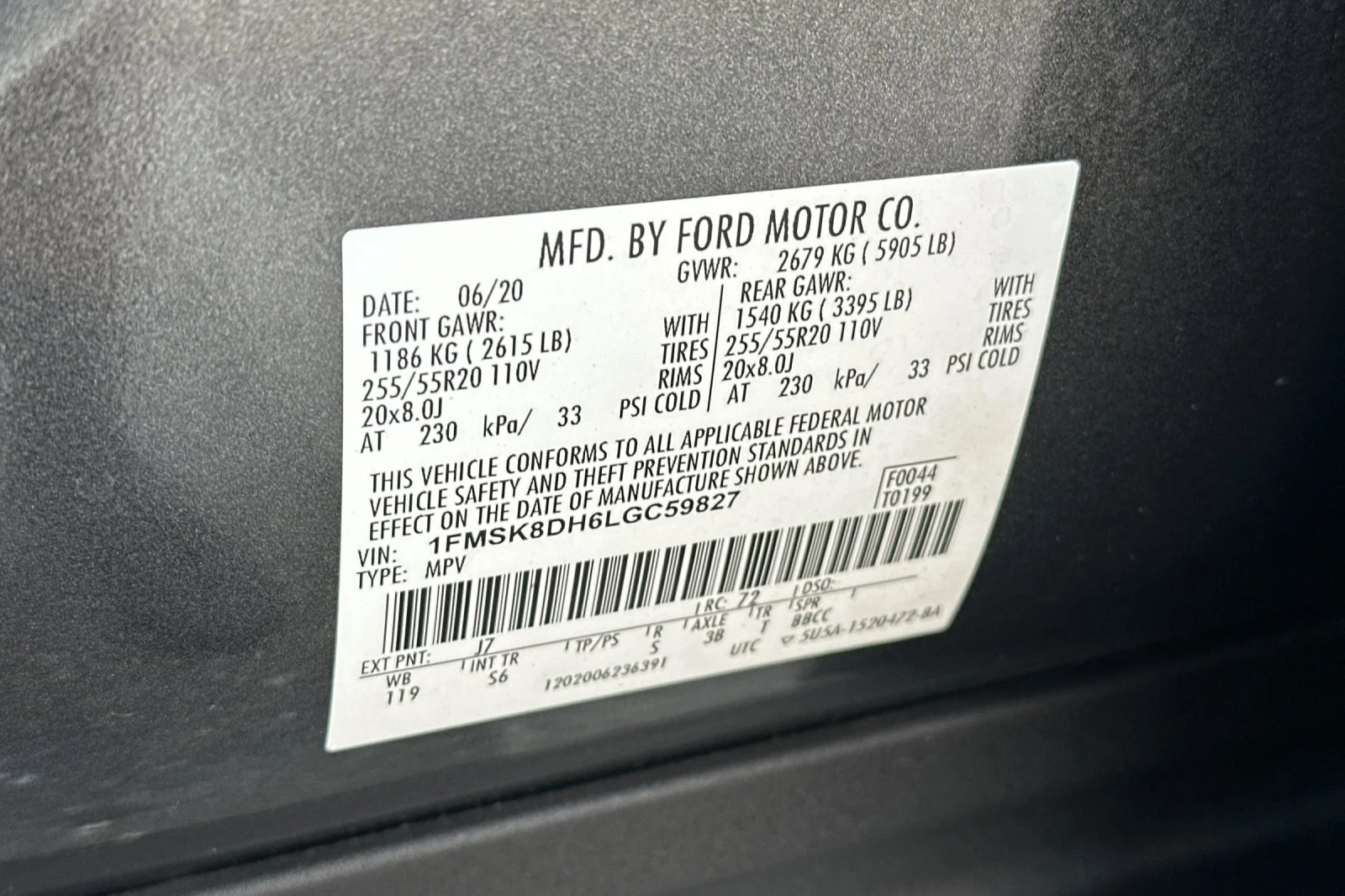 Used 2020 Gray Ford XLT image 30