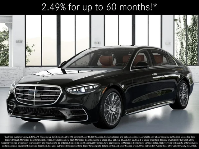 2026 Mercedes-Benz S-Class S 580