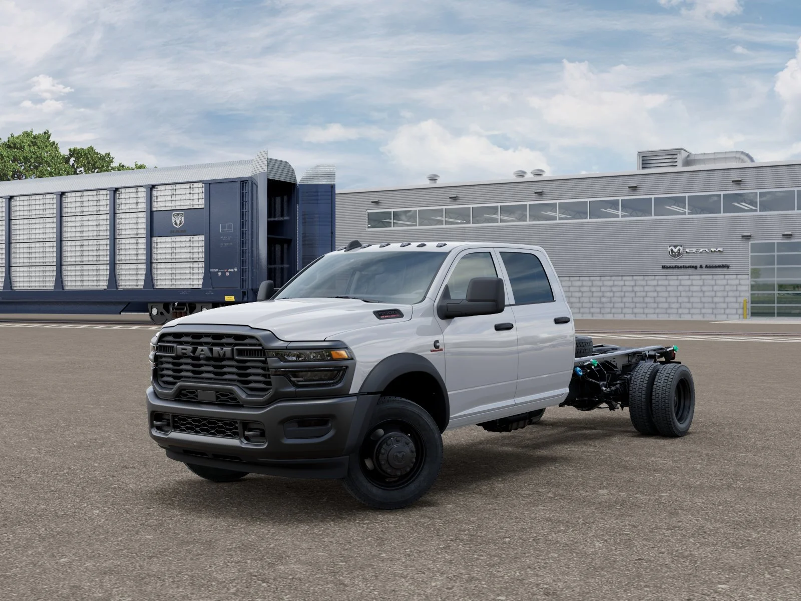 New 2026 Bright White Clear-Coat Exterior Paint RAM Tradesman image 27