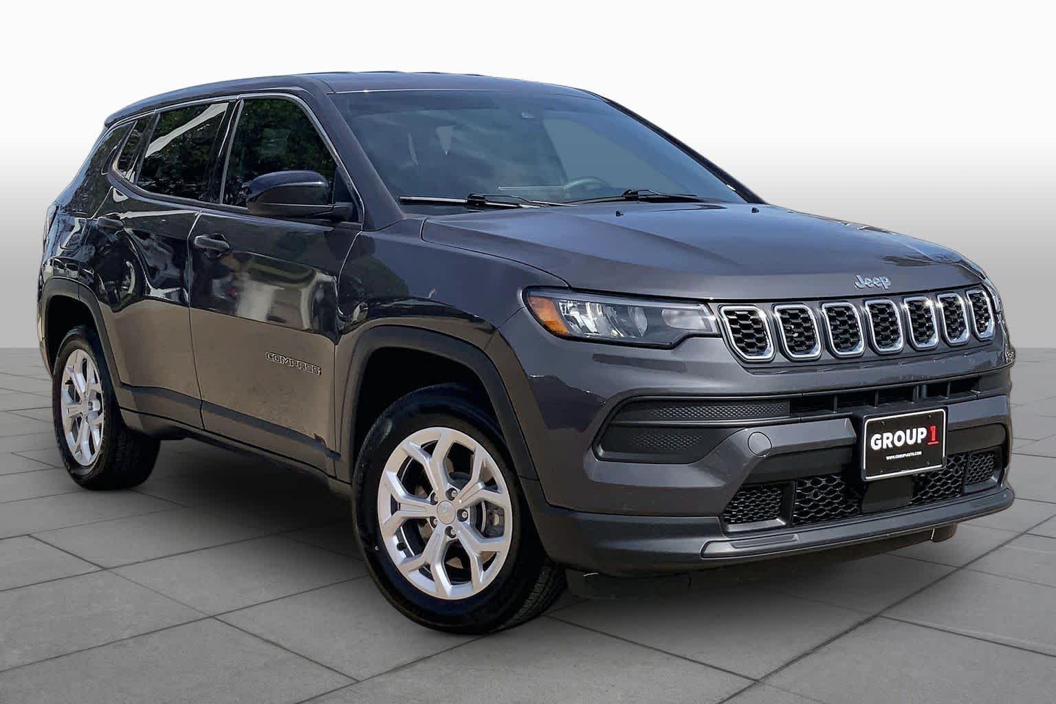Used 2024 Baltic Gray Metallic Clearcoat Jeep Sport image 3