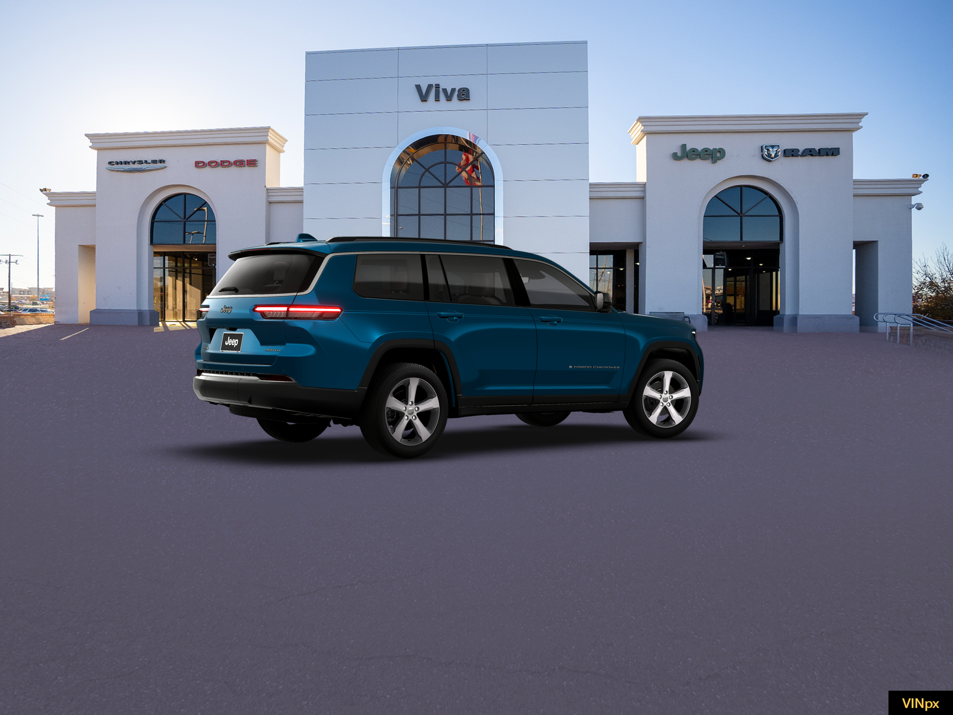 New 2026 Fathom Blue Pearl-Coat Exterior Paint Jeep Limited image 8