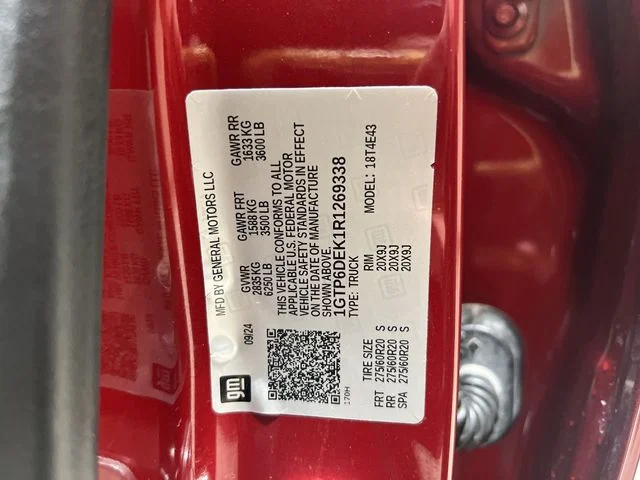 Certified Used 2024 Red GMC AT4 image 30
