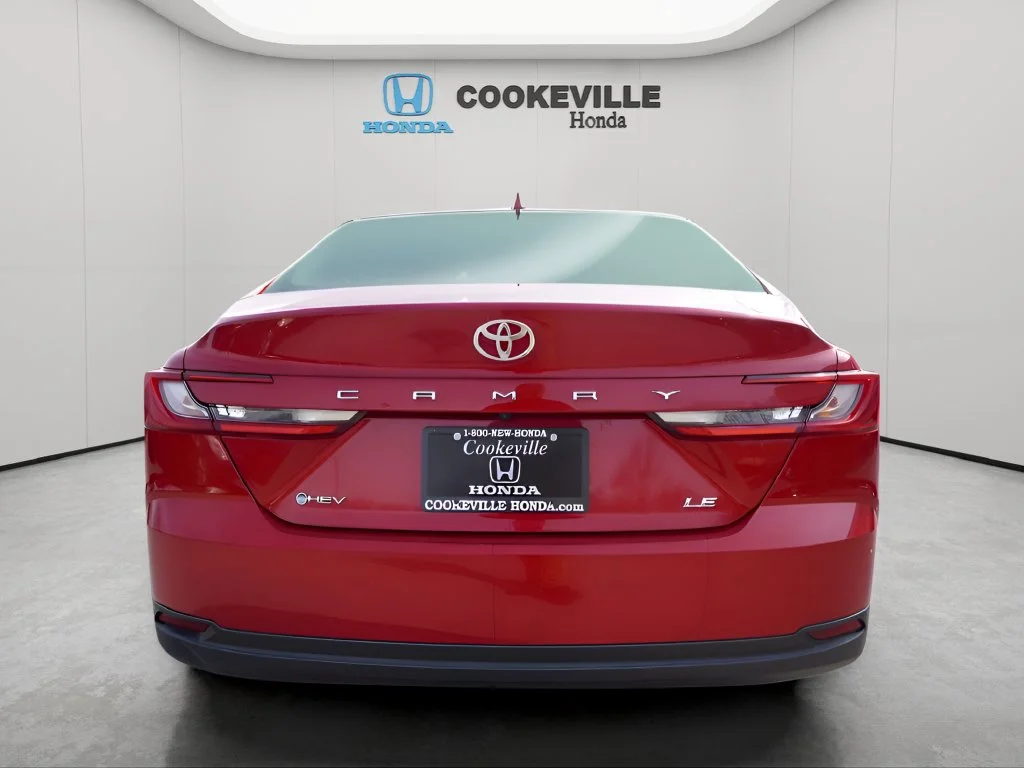 Used 2025 Supersonic Red Toyota LE image 6