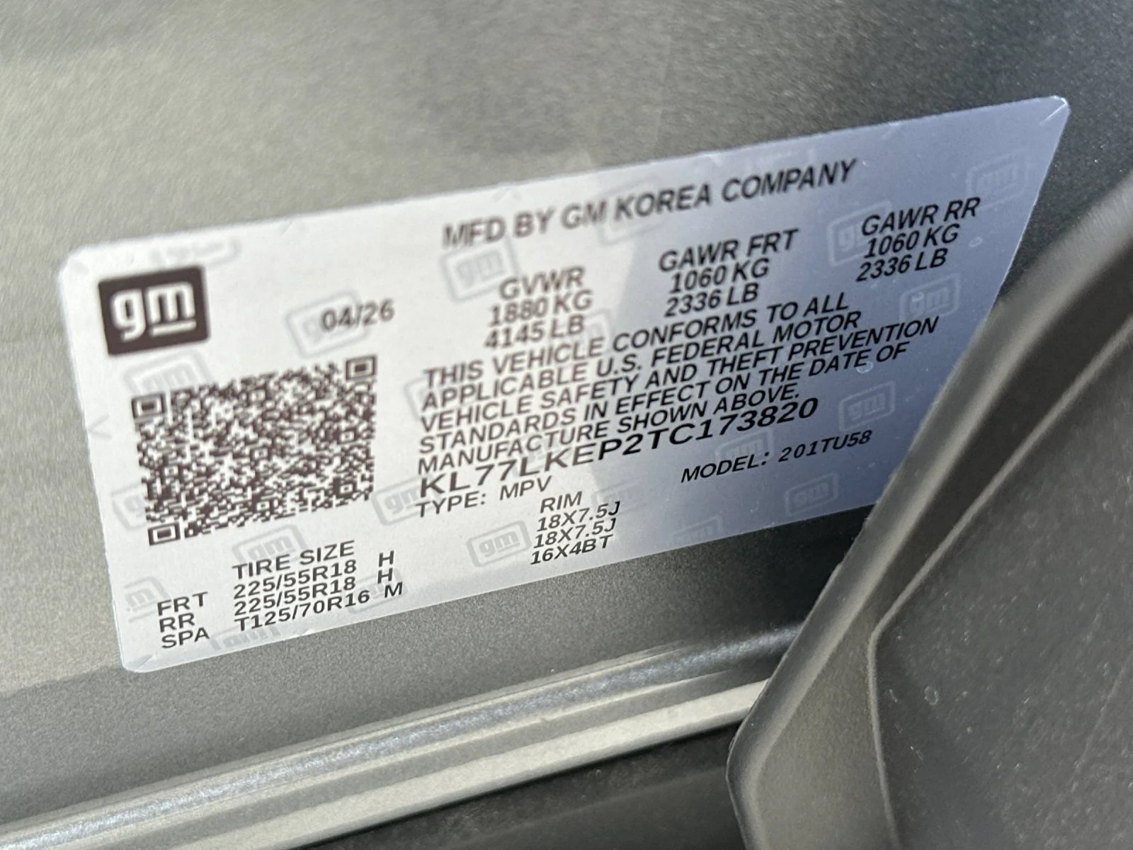 New 2026 Sterling Gray Metallic Chevrolet ACTIV image 28