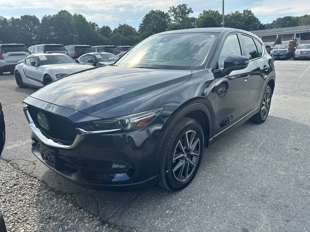 Used 2017 Blue Mazda Grand Touring image 1