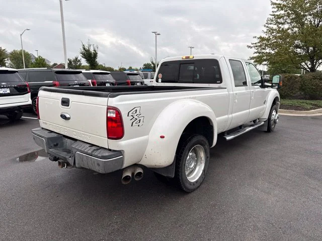 Used 2016 White Platinum Tri-Coat Metallic Ford Lariat image 7