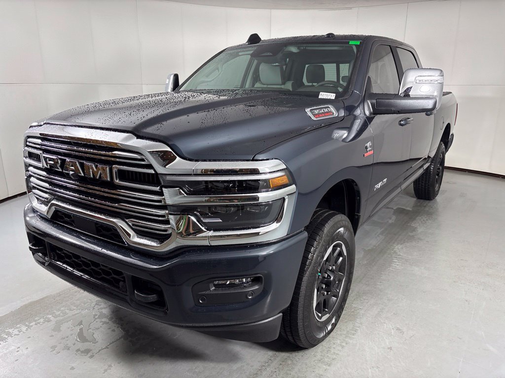 New 2027 Forged Blue Metallic Exterior Paint RAM Laramie image 4