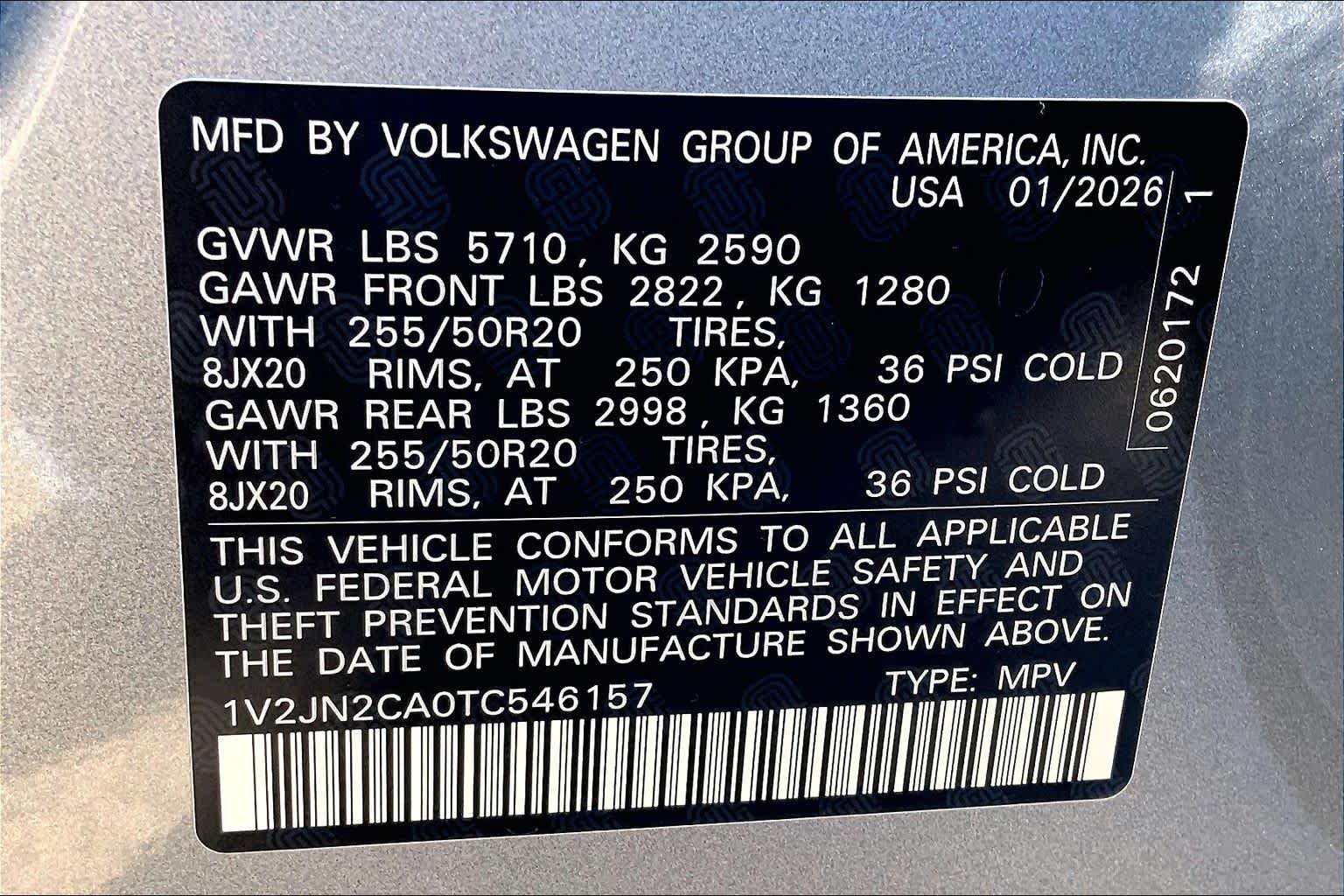 New 2026 Silver Mist Metallic Volkswagen 2.0T SE w/Technology image 21