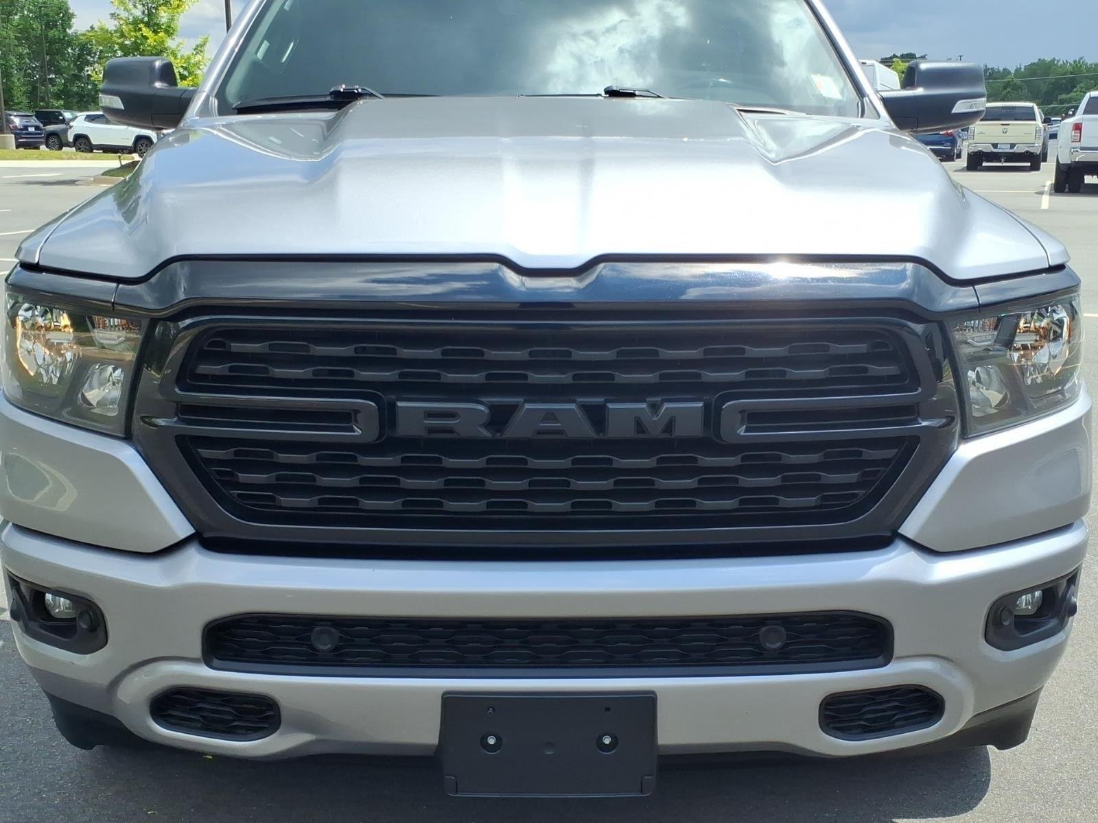 Used 2022 Billet Silver Metallic Clearcoat Ram Big Horn image 14