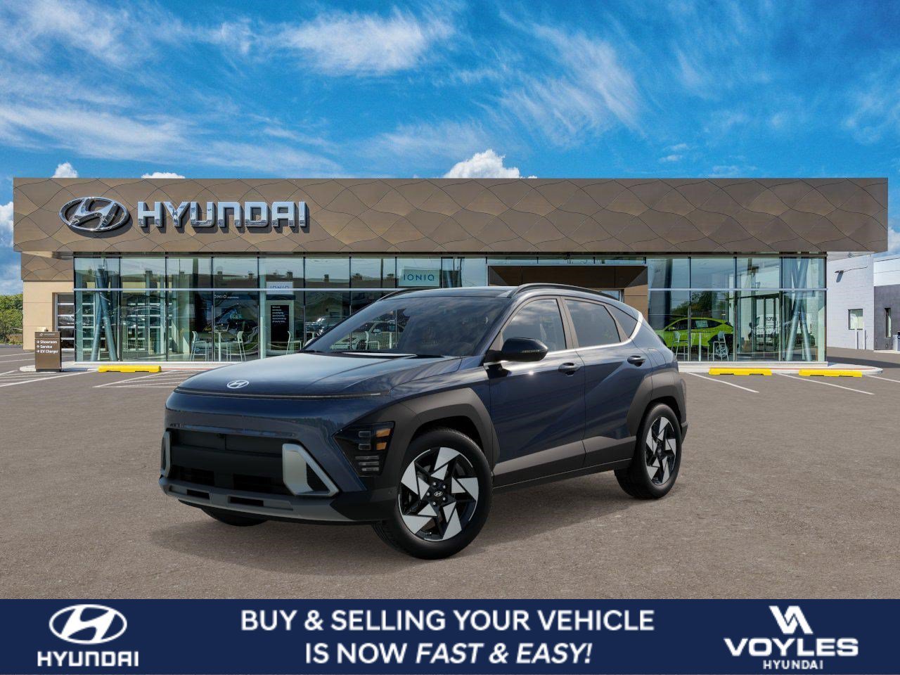 New 2027 Denim Blue Pearl Hyundai Limited image 1