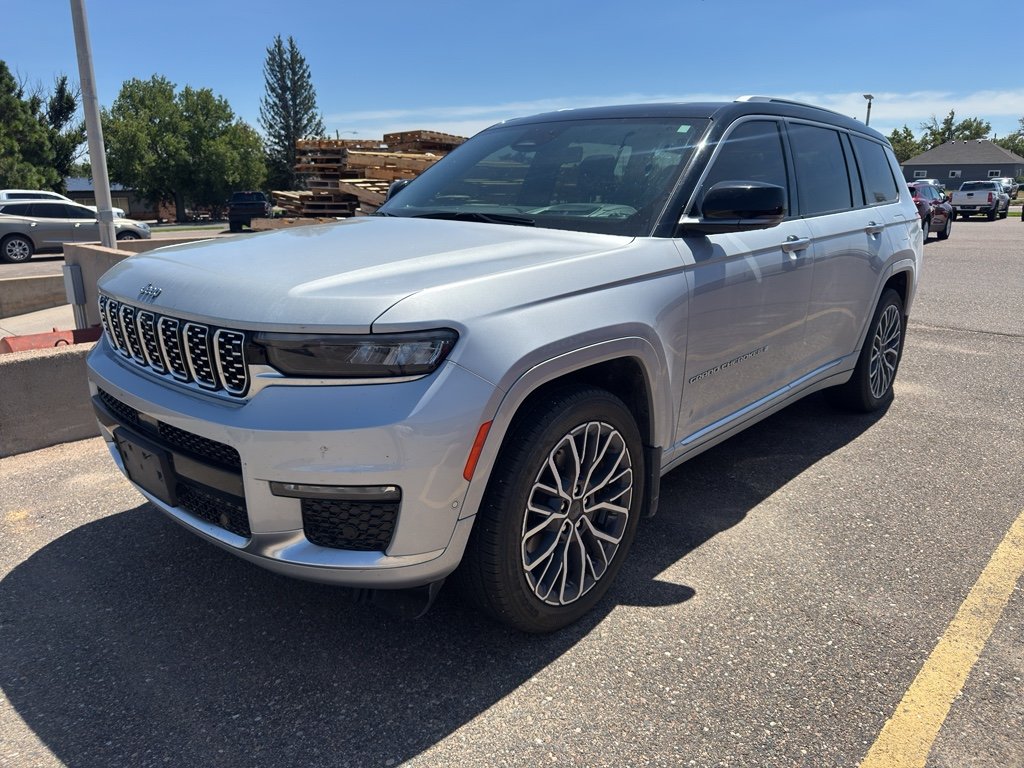 Used 2021 Silver Zynith Jeep Summit Reserve image 2