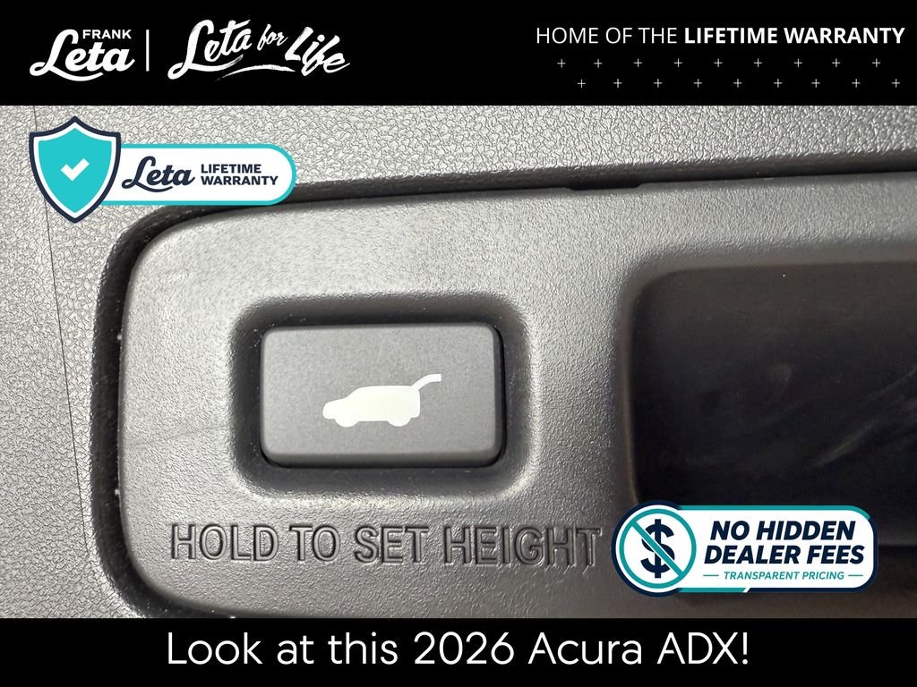 New 2026 Crystal Black Pearl Acura w/A-Spec Package image 35