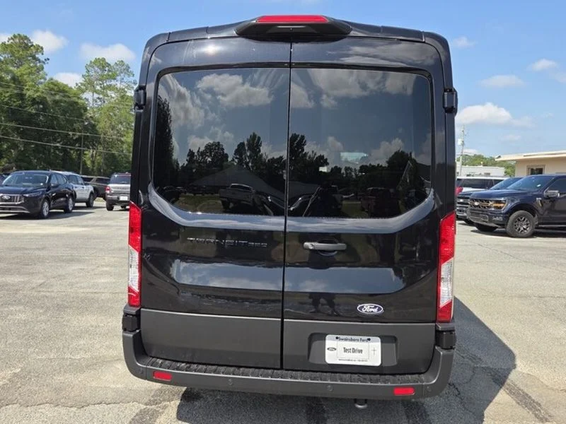 New 2026 Agate Black Metallic Ford Passenger Van XL image 8