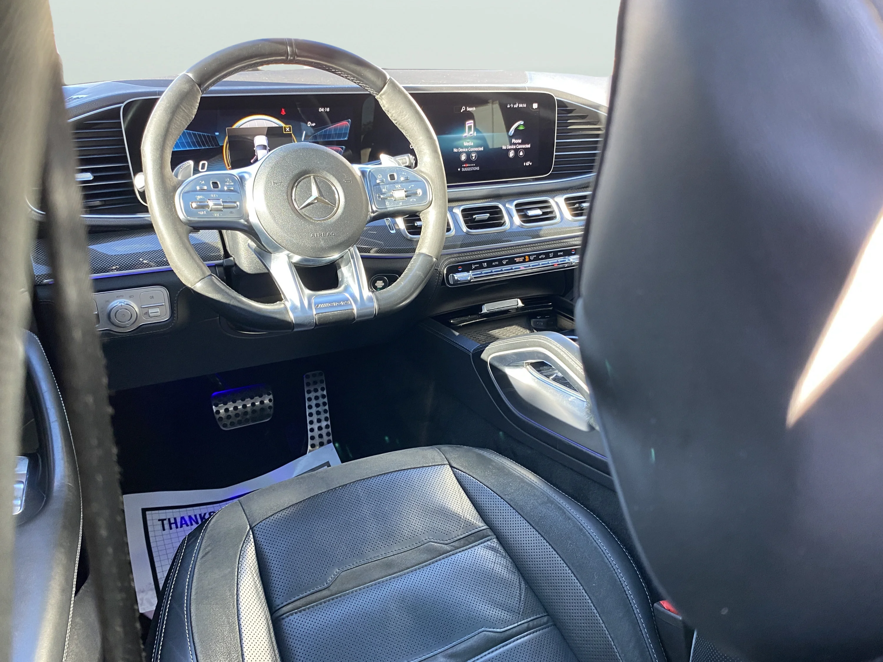 Used 2021 Obsidian Black Metallic Mercedes-Benz AMG® GLE 53 image 28