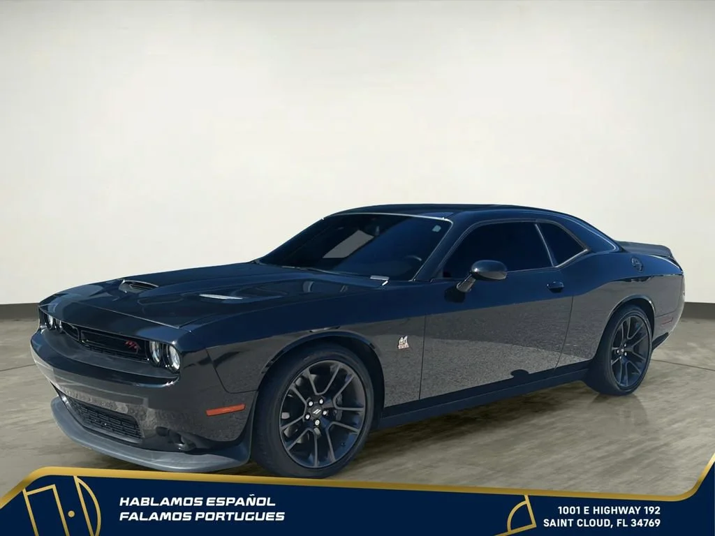 Used 2021 Black Dodge R/T Scat Pack image 2