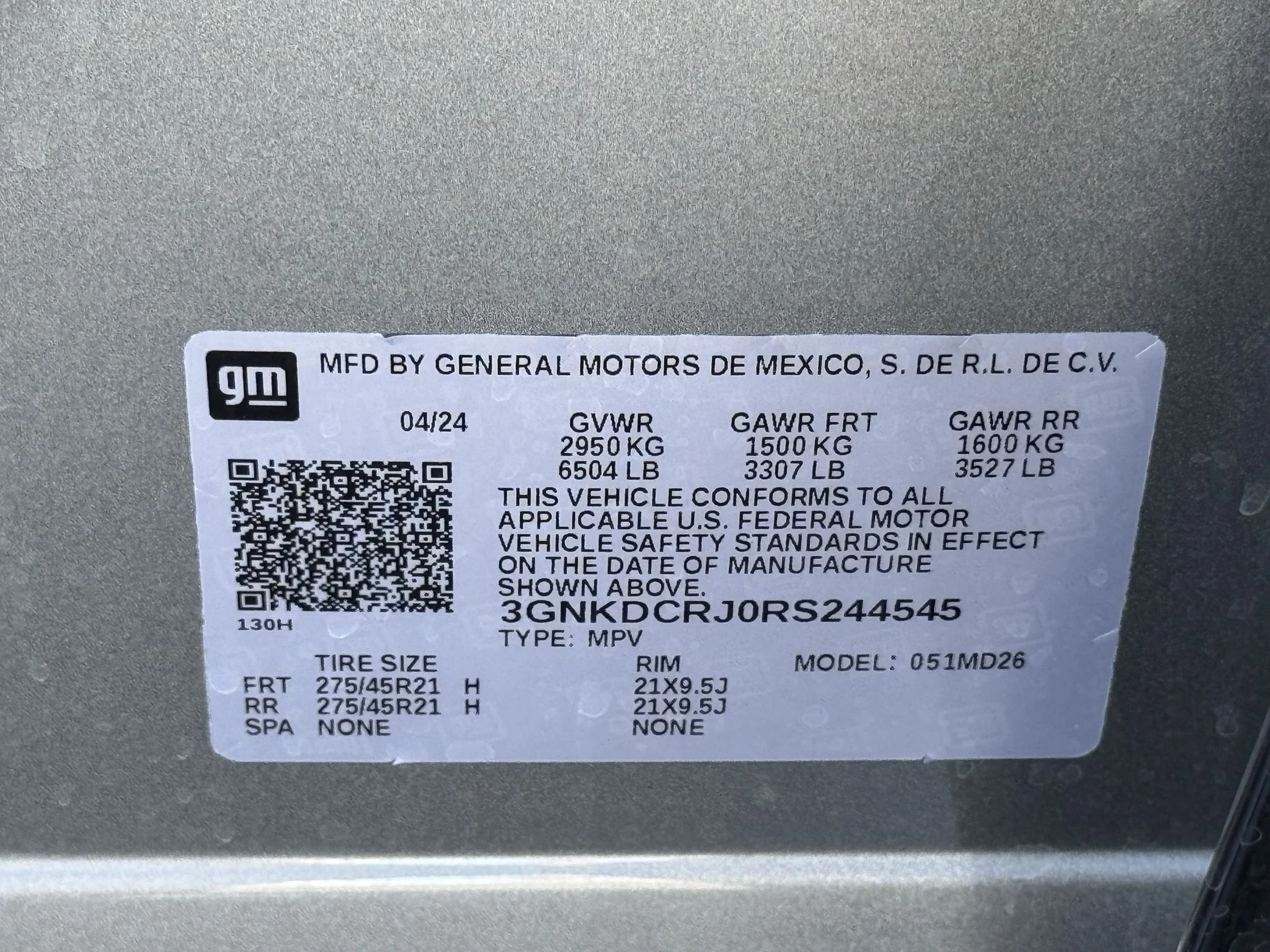 Used 2024 Sterling Gray Metallic Chevrolet eAWD RS image 33