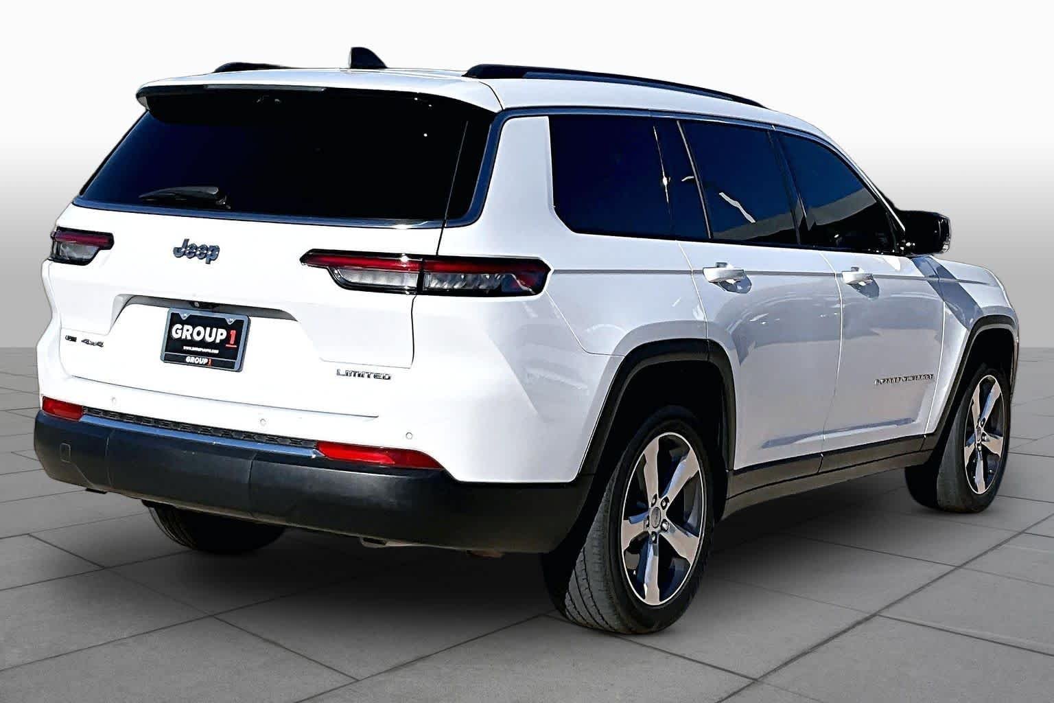 Used 2021 Bright White Clearcoat Jeep Limited image 14