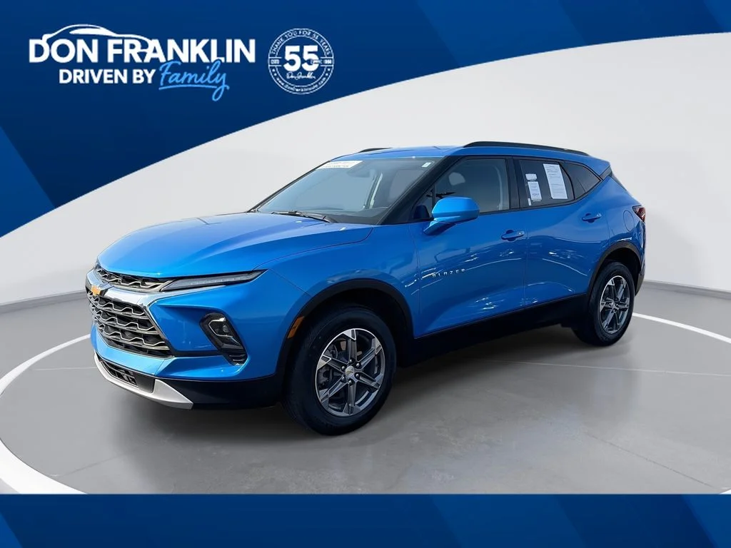 Used 2024 Blue Chevrolet LT image 1