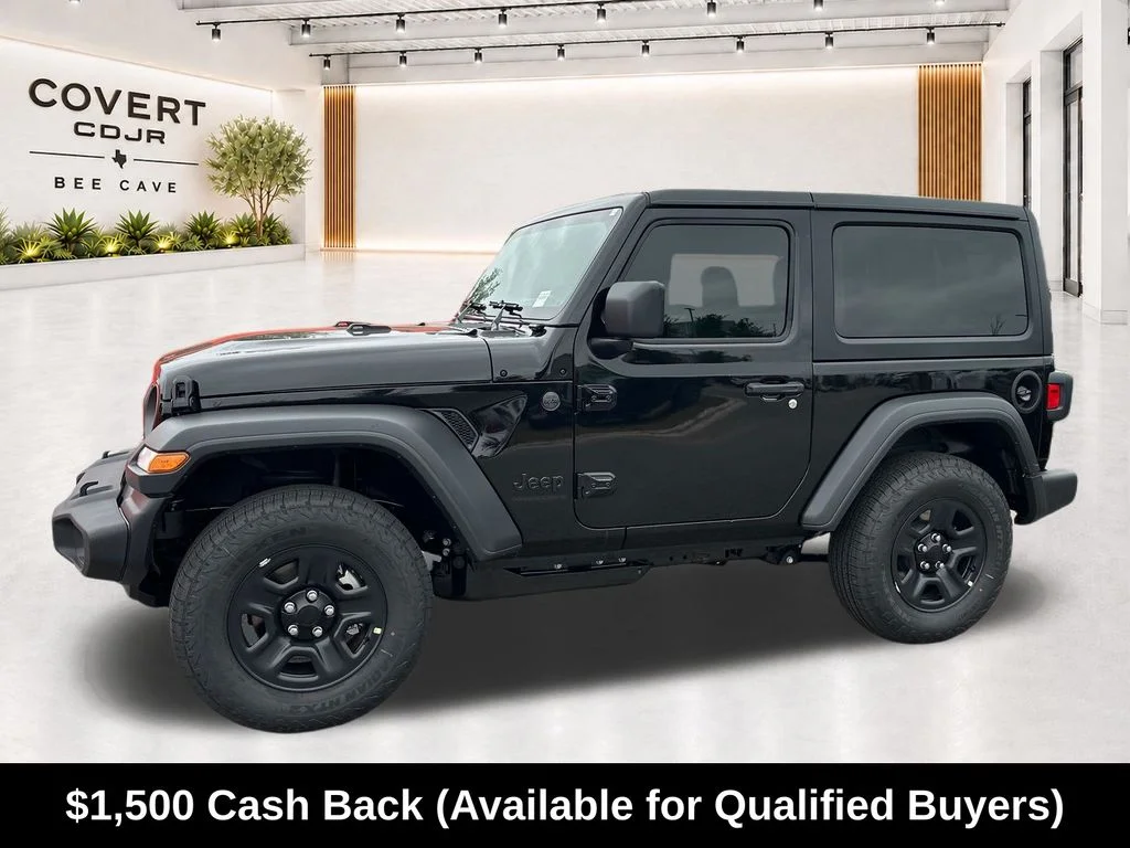 New 2026 Black Clearcoat Jeep Sport image 5