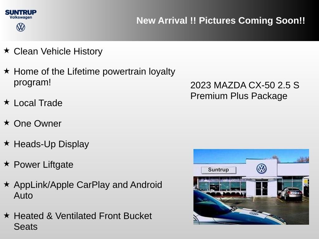 Used 2023 Gray Mazda 2.5 S Premium Plus Package image 2