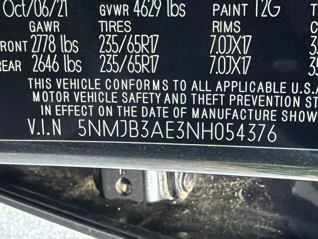 Used 2022 Gray Hyundai SEL image 32