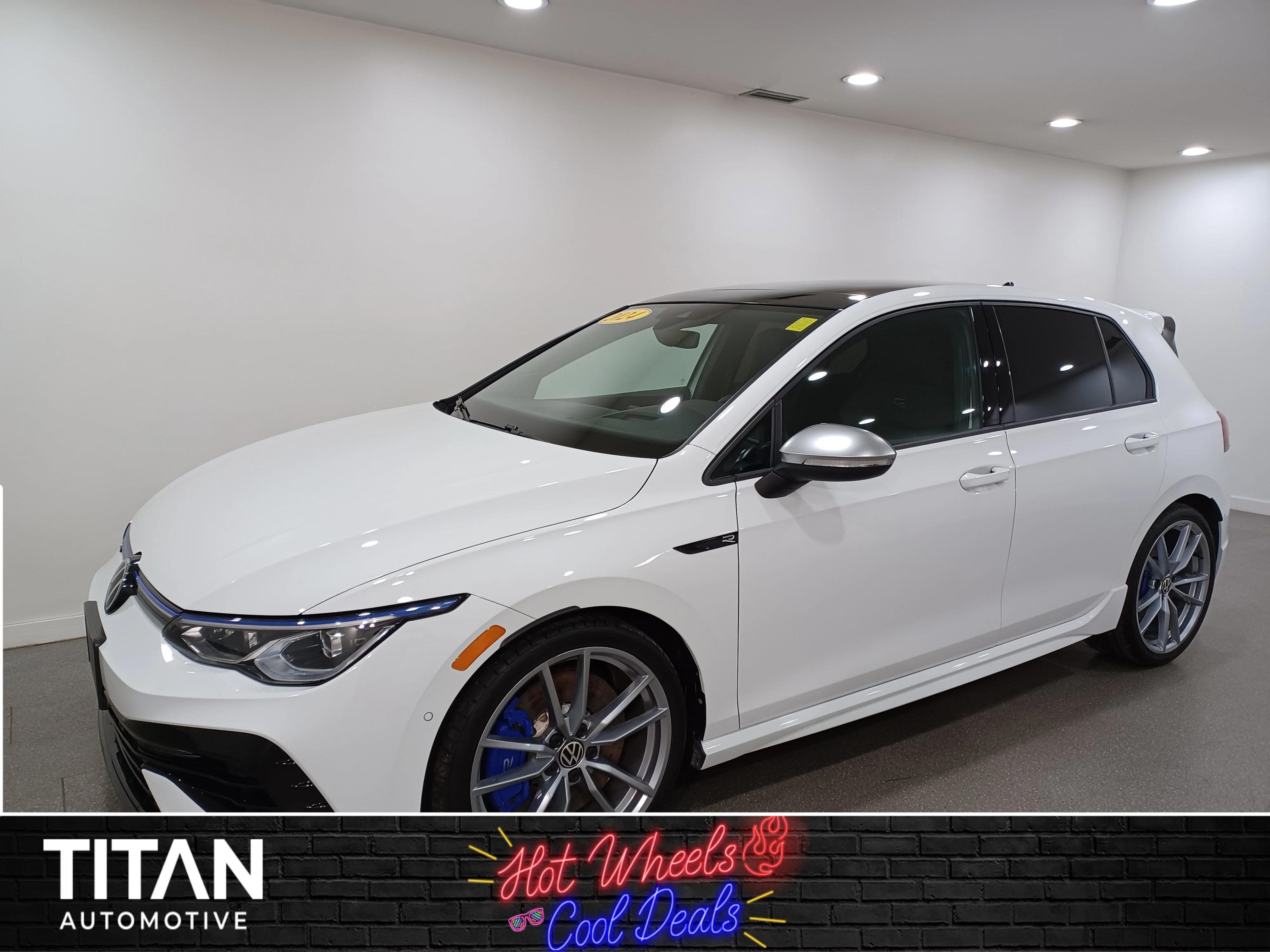 Certified Used 2024 White Volkswagen R 4Motion DSG*315HP!! | AWD | Nav | Cooled Seats | Sunroof | Htd Wheel | Harman/Kardon® Audio image 1