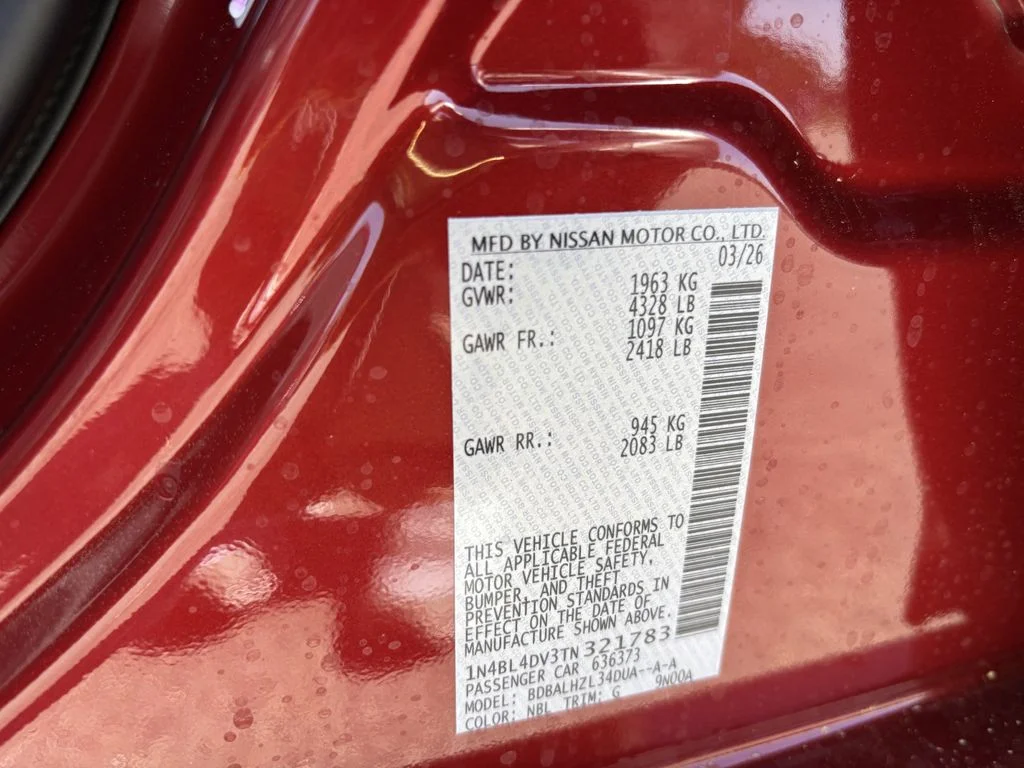 New 2026 Red Nissan 2.5 SV image 24