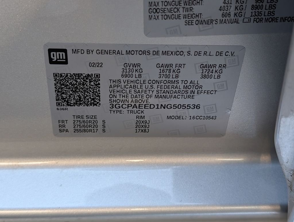 Used 2022 Silver Chevrolet LTZ image 37