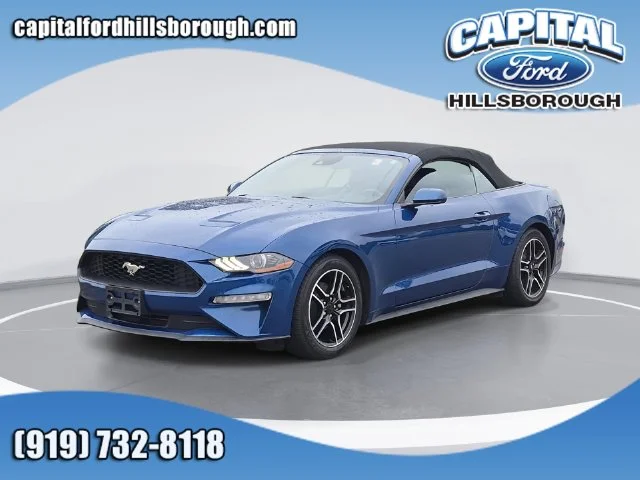 Used 2022 Blue Ford EcoBoost Premium image 1