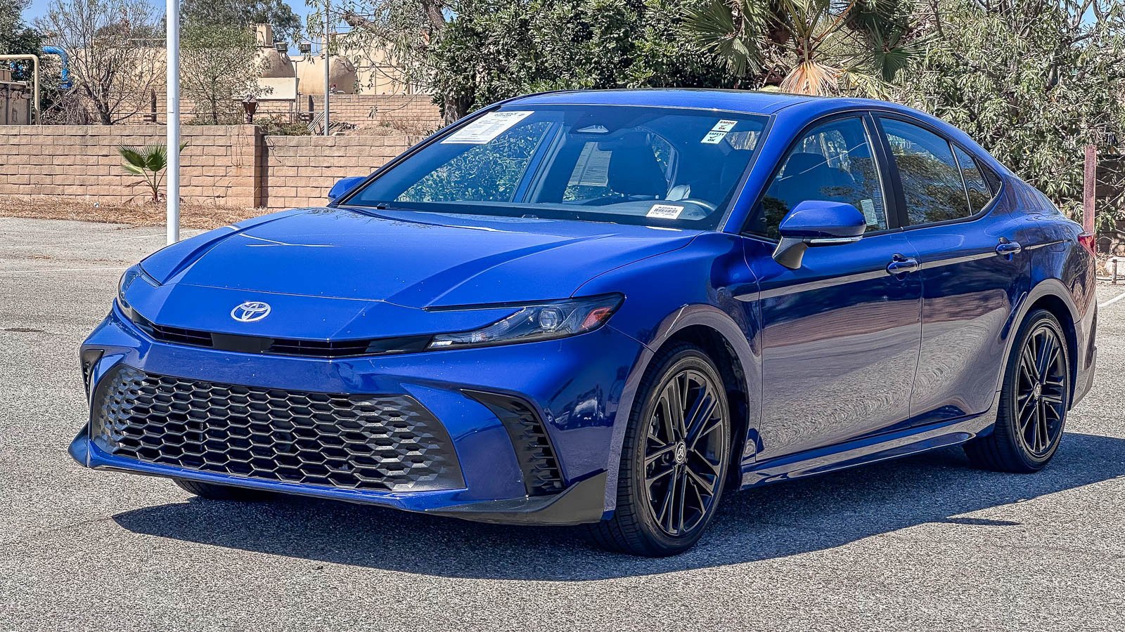 Used 2025 Blue Toyota LE image 3