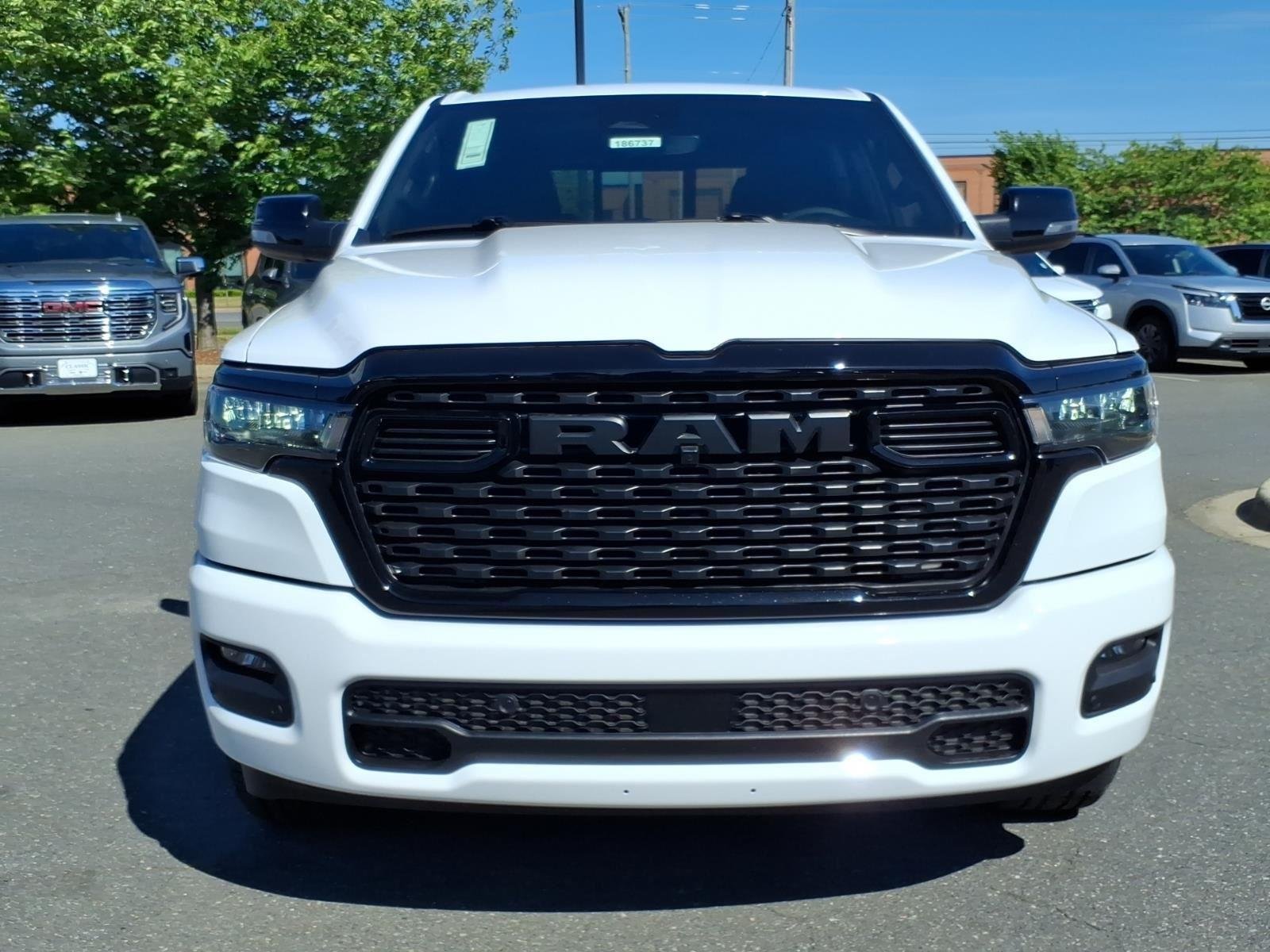 New 2026 Bright White Clear-Coat Exterior Paint RAM Big Horn image 14