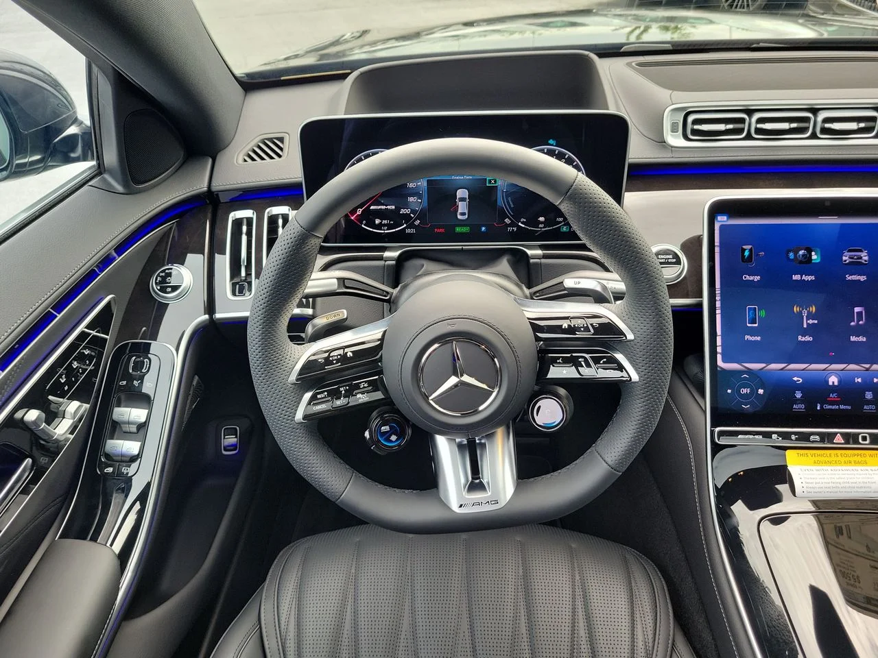 New 2026 Graphite Grey Metallic Mercedes-Benz AMG® S 63 E 4MATIC® Sedan image 15