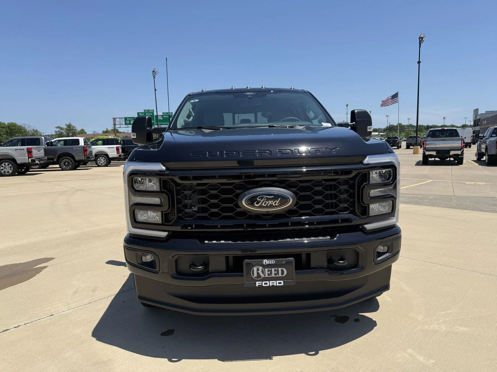 New 2026 Agate Black Metallic Ford F-250® XLT image 3
