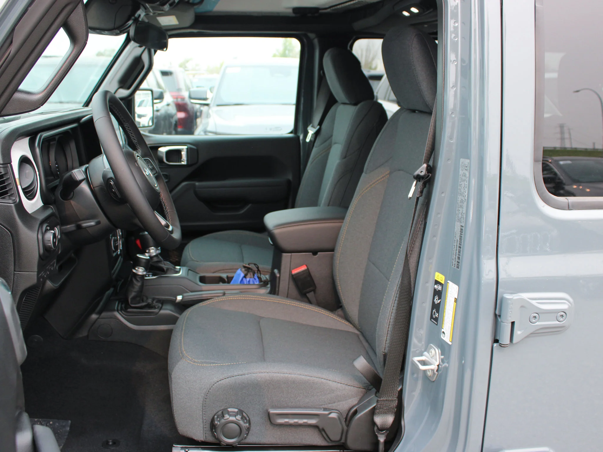 Used 2025 Dark blue Jeep Sport S* 4 Door 4x4, Remote Start, Heated Seats, Safety Group image 6