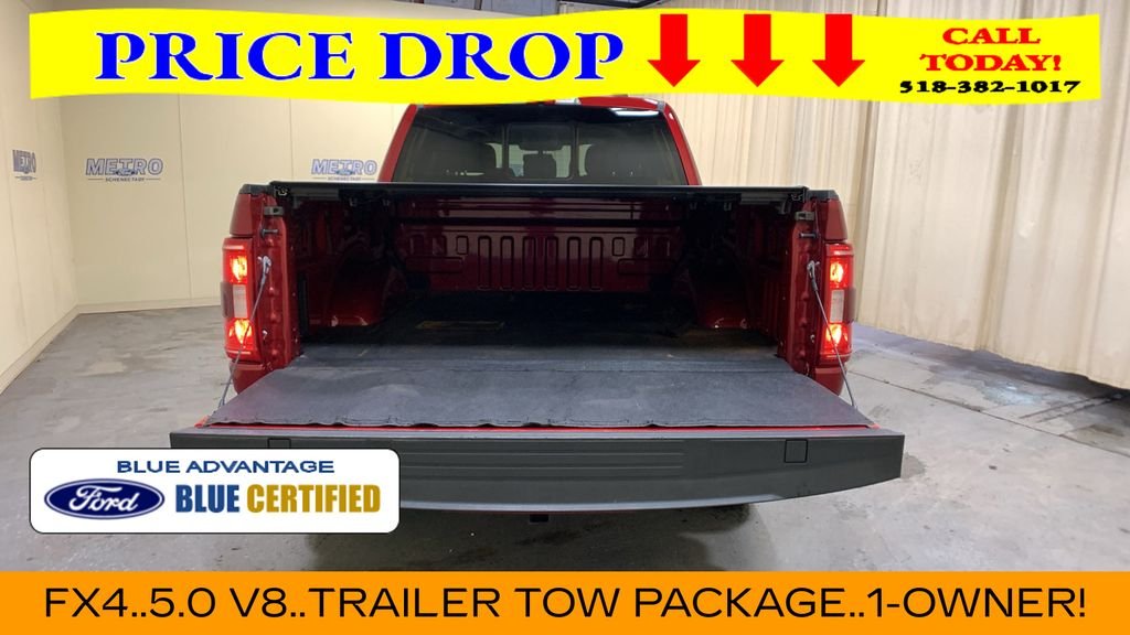 Certified Used 2021 Red Metallic Ford XLT image 20