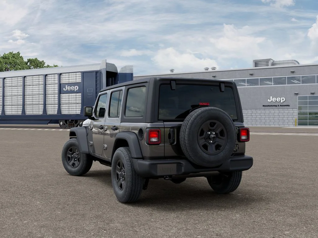 New 2026 Granite Crystal Metallic Clearcoat Jeep Sport image 3