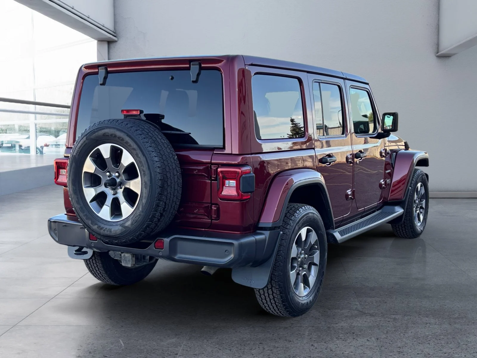 Certified Used 2021 Snazzberry Pearl Jeep Unlimited Sahara image 5