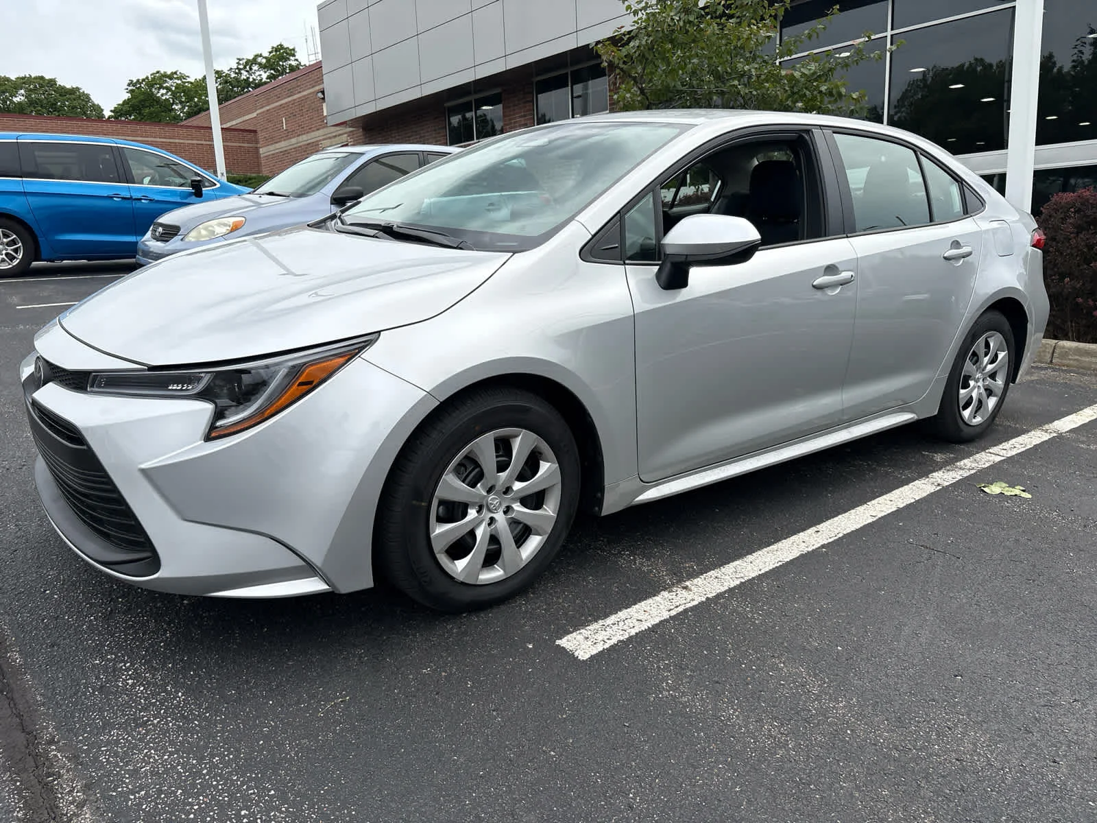 Used 2026 Classic Silver Metallic Toyota LE image 2