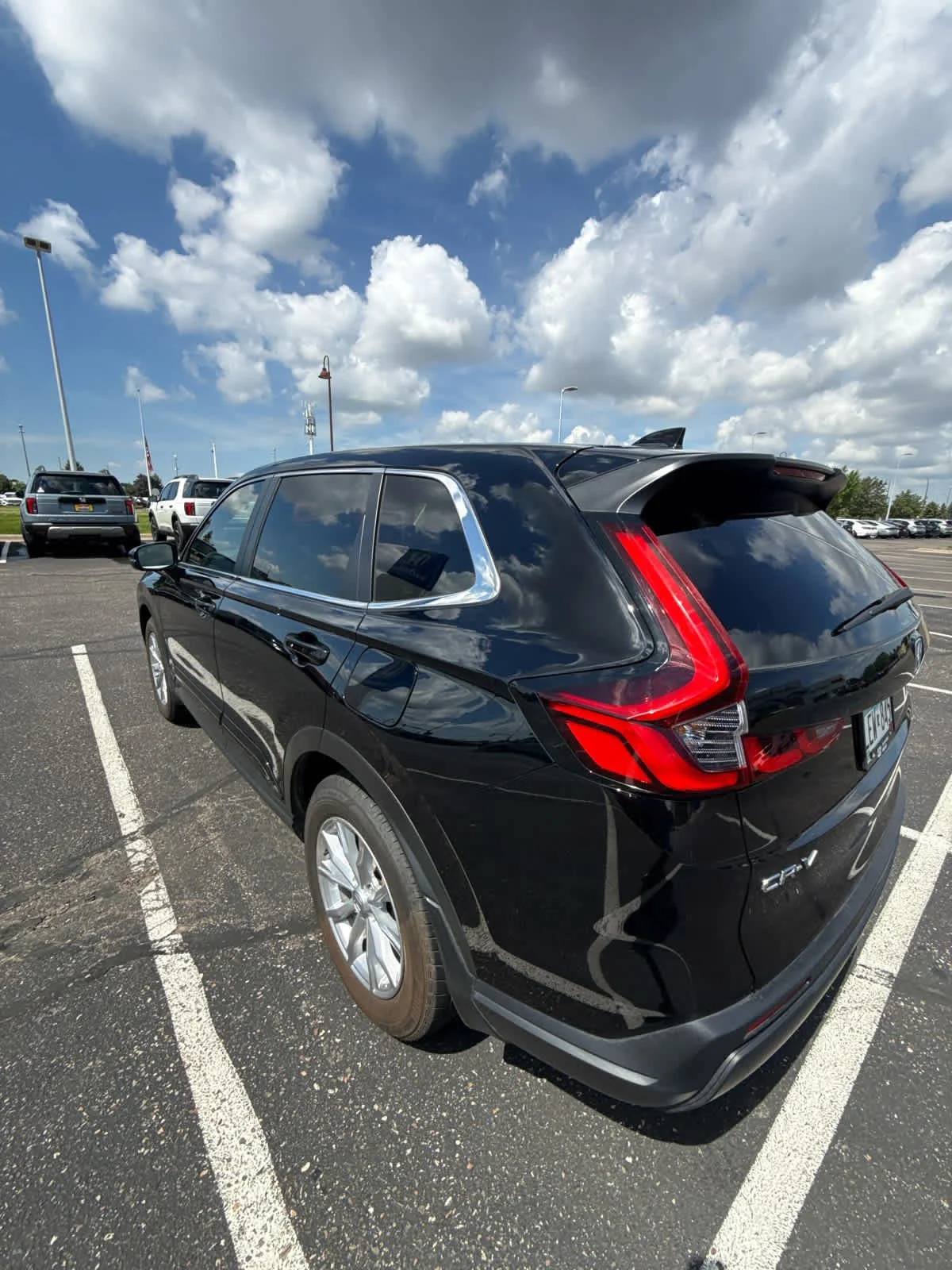 Used 2024 Crystal Black Pearl Honda EX image 7