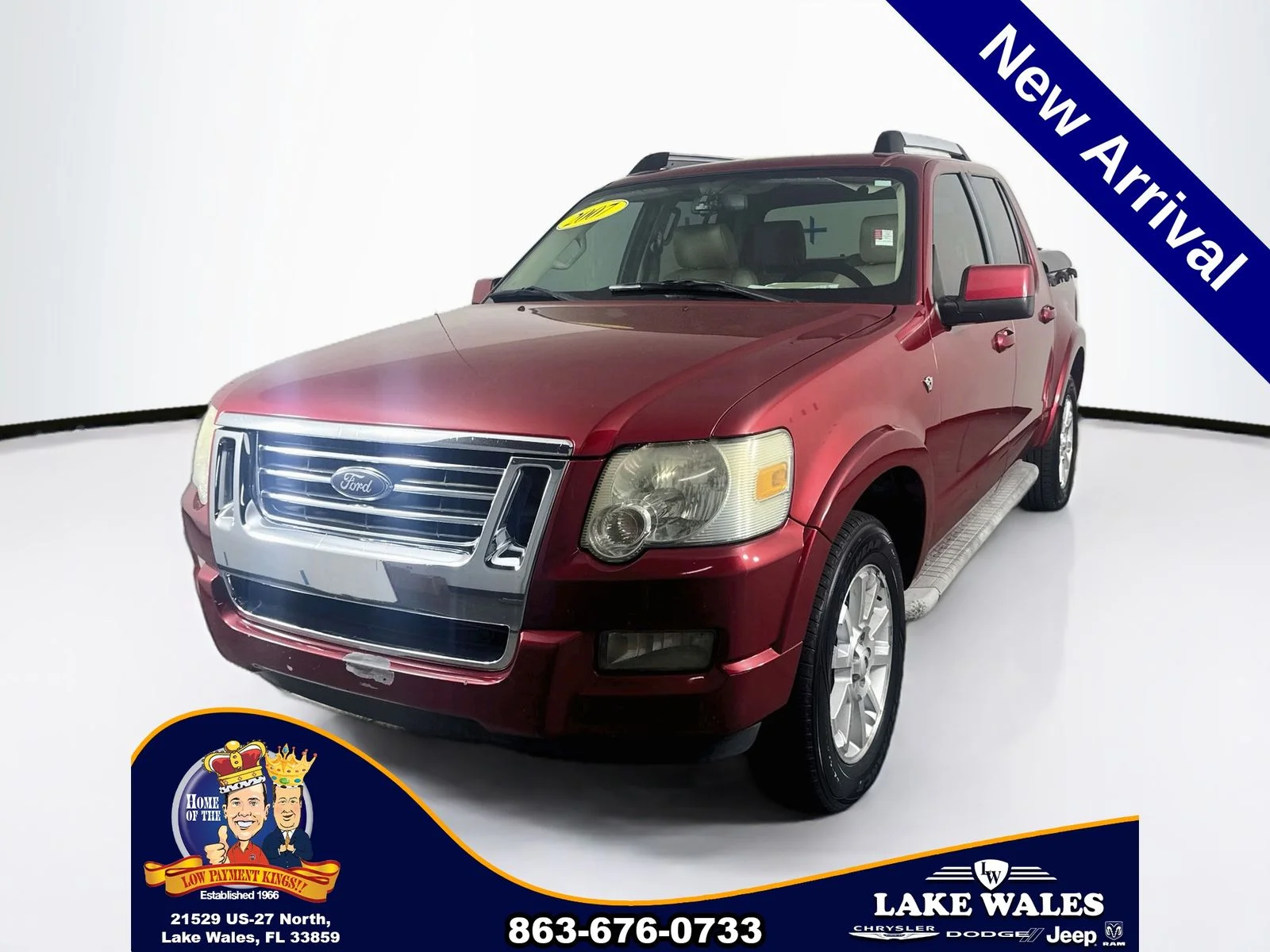 Used 2007 Red Ford Limited image 3