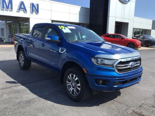 Certified Used 2019 Lightning Blue Metallic Ford Lariat image 1