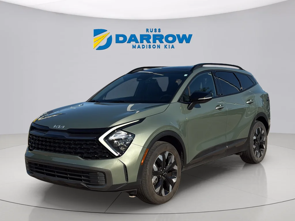 Certified Used 2023 Jungle Green Kia X-Line image 1