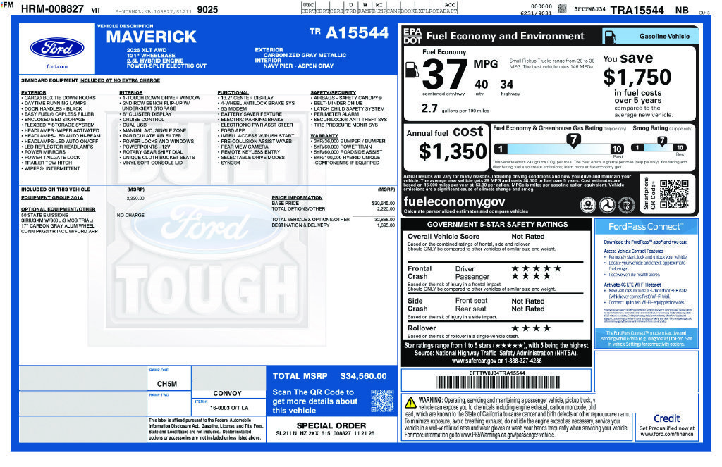Used 2026 Gray Ford XLT image 22