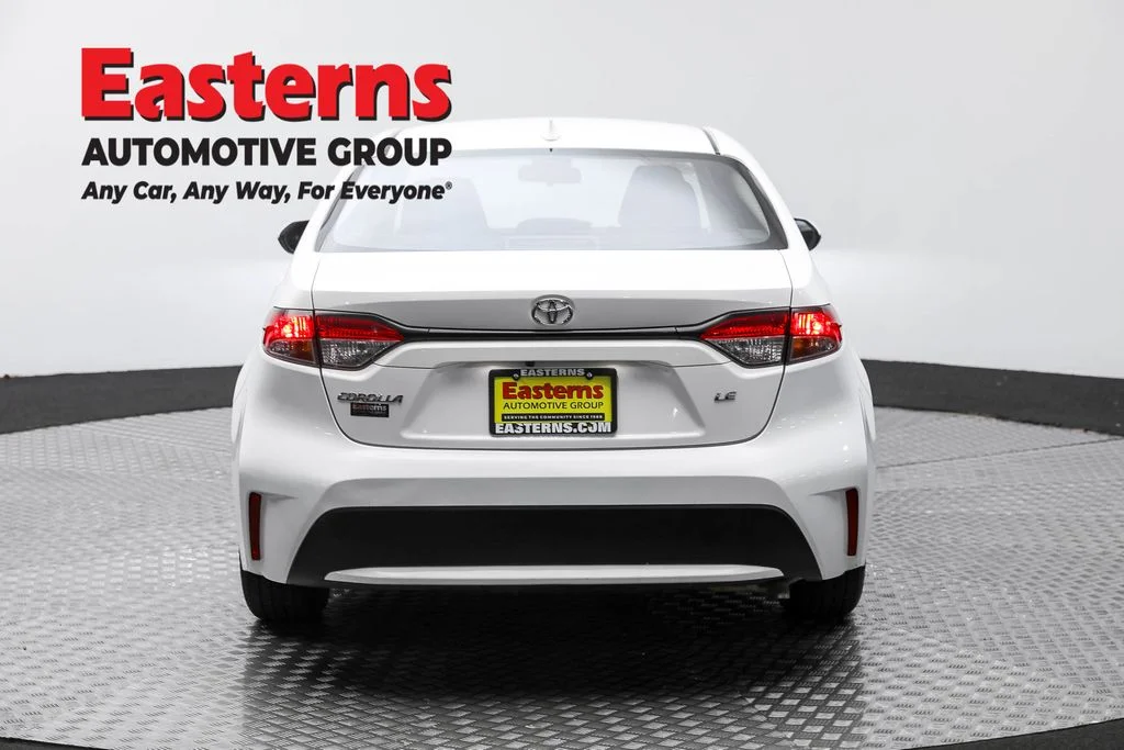 Used 2021 White Toyota LE image 6