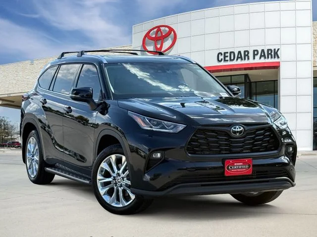 Certified Used 2025 MIDNIGHT BLACK METAL Toyota Limited image 1