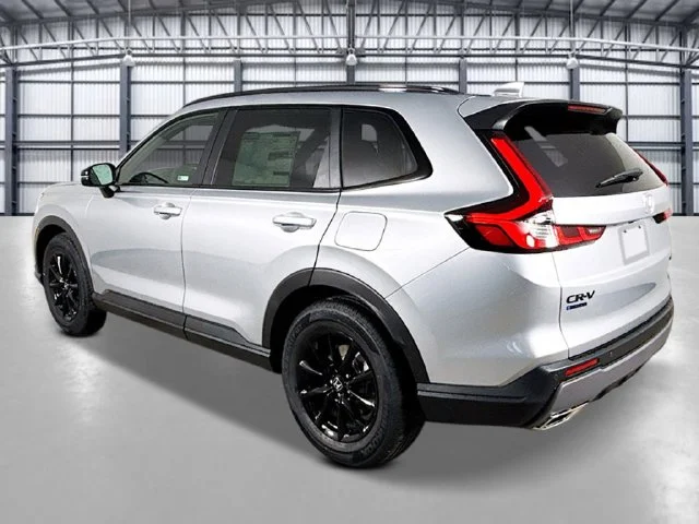 New 2027 Solar Silver Metallic Honda Sport-L Hybrid 2WD image 3